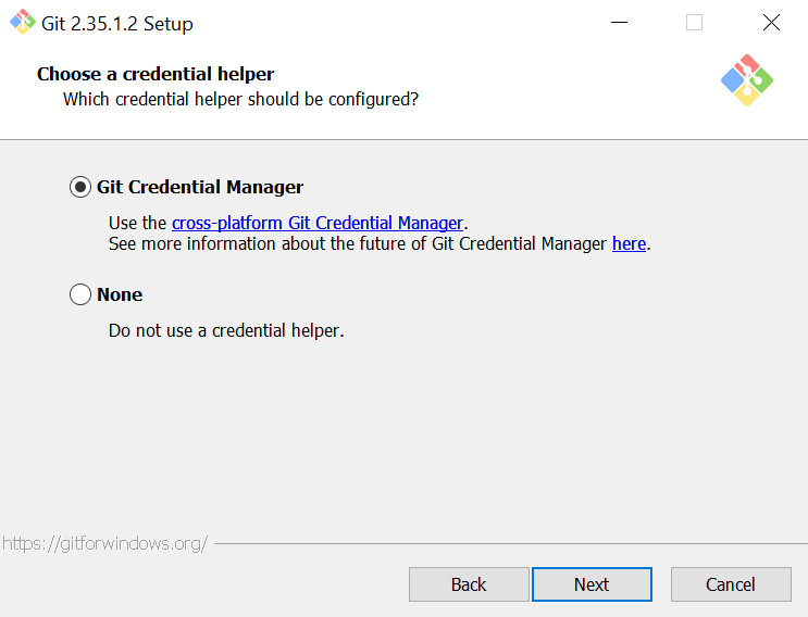 git installation configuration