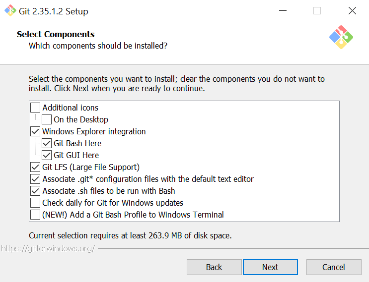 git installation configuration