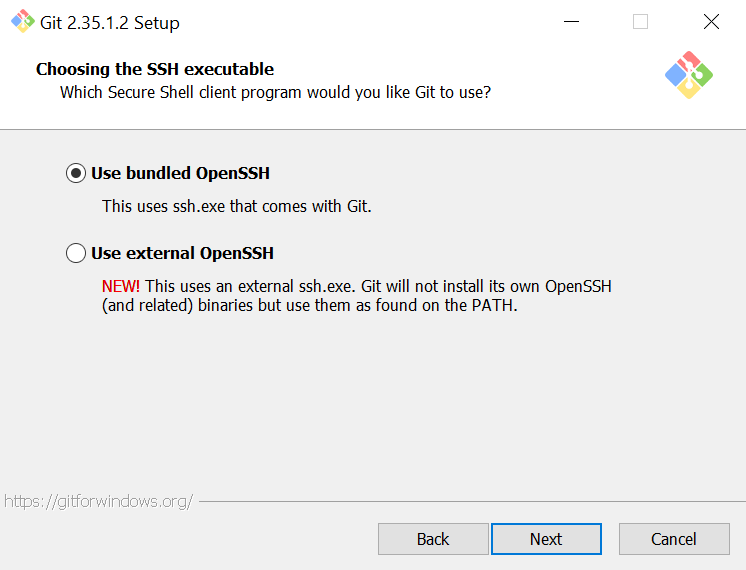 git installation configuration
